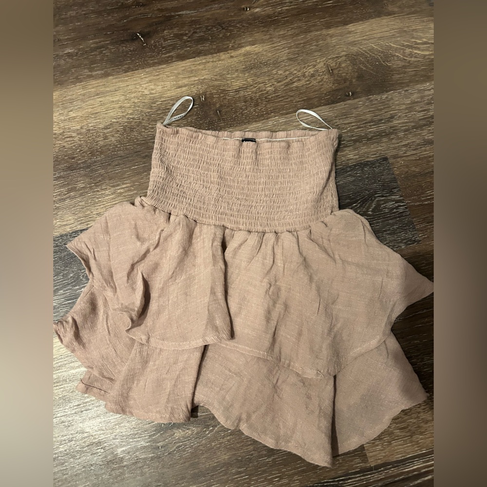 ruffle skirt